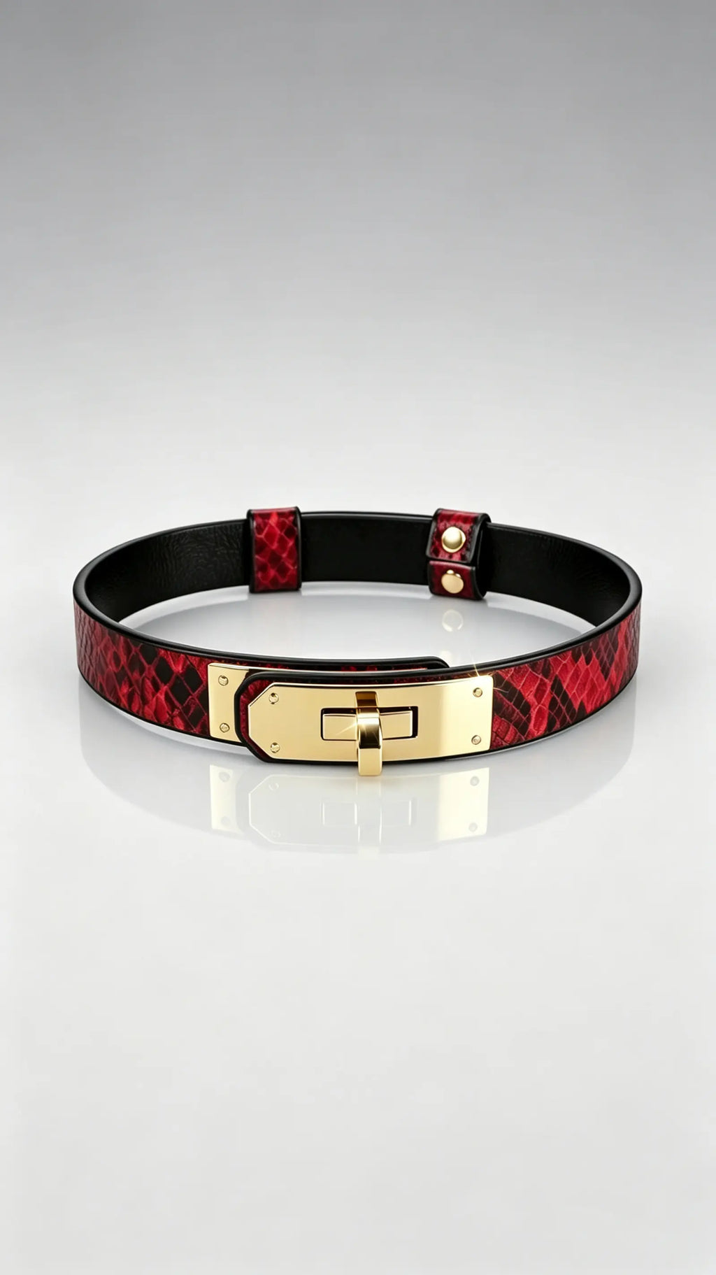 Red Python Choker